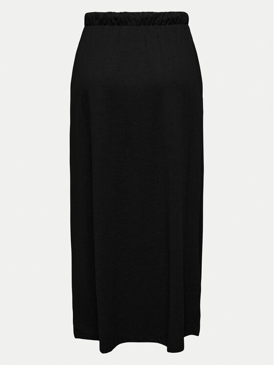 JDY JDY Maxi sukňa Dalila 15317570 Čierna Regular Fit