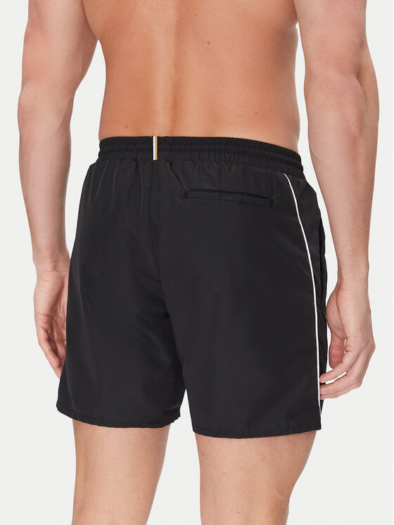 BOSS BOSS Szorty kąpielowe Starfish 50514429 Czarny Regular Fit