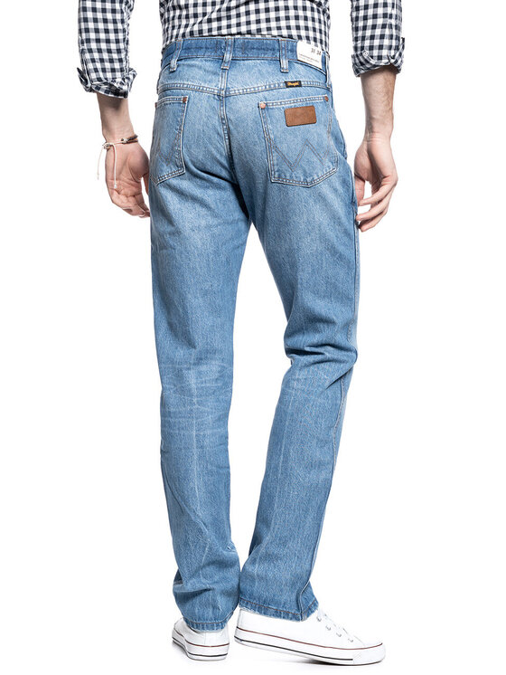 Wrangler Wrangler Jeans GREENSBORO Blu Straight Fit