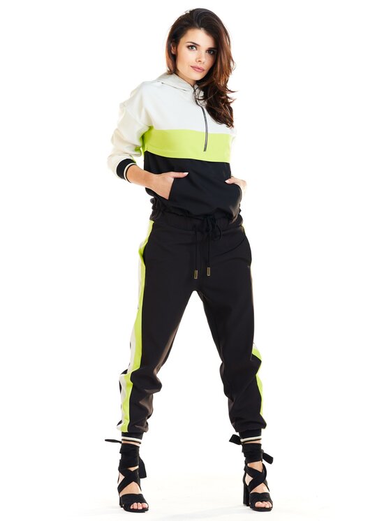 Awama Awama Bluza A265 Różowy Basic Fit