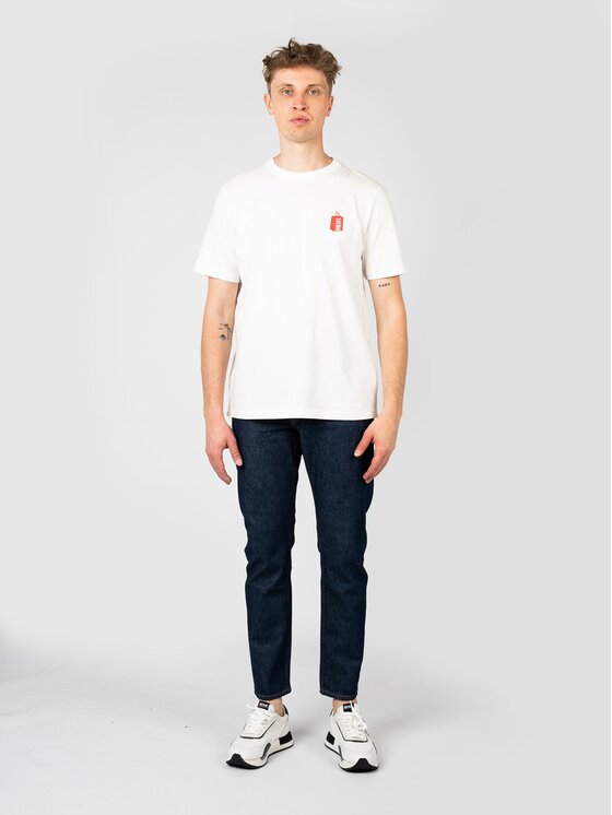 Diesel Diesel T-Shirt A12964-0KKAJ Λευκό Regular Fit