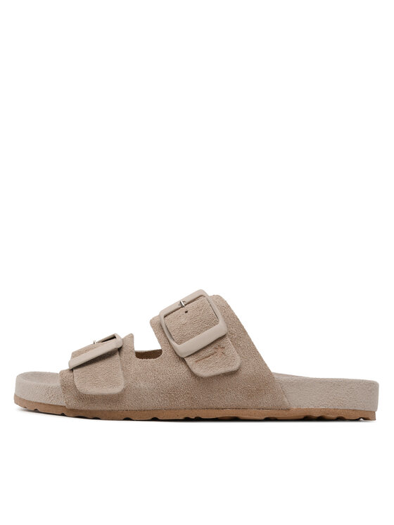 Manebi Manebi Natikače Suede Traveler Nordic Sandals W 1.9 RT Smeđa