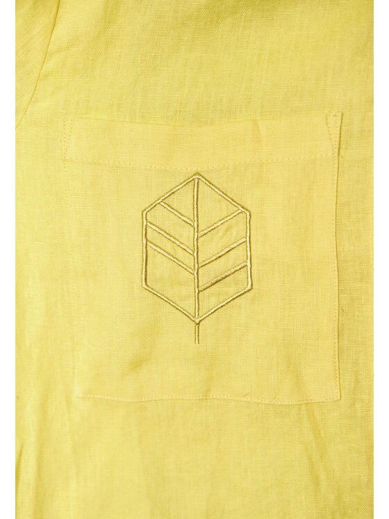 La Michaux La Michaux Πουκάμισο GISELE linen Κίτρινο