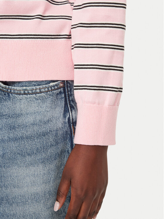 Tommy Jeans Tommy Jeans Πουλόβερ Essential DW0DW23360 Ροζ Regular Fit