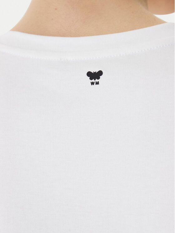 Weekend Max Mara Weekend Max Mara Тишърт Multid 2615941031 Бял Relaxed Fit