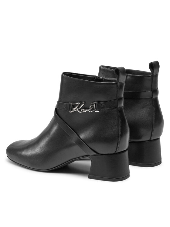 KARL LAGERFELD KARL LAGERFELD Čizme KL30354 Crna