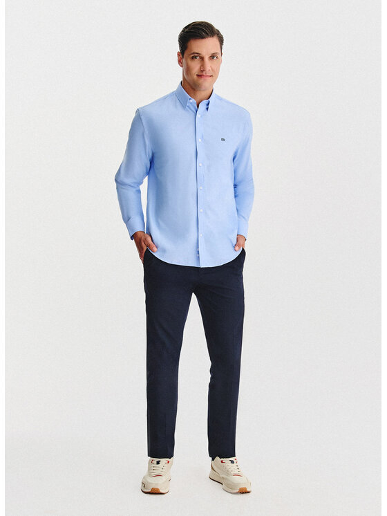 Pako Lorente Pako Lorente Koszula P25WF-1X-029 Niebieski Regular Fit