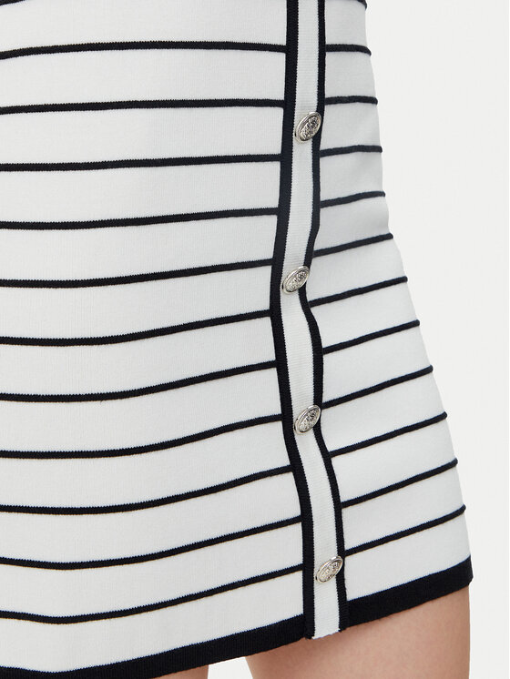 Morgan Morgan Vestito di maglia 251-RMELIN Bianco Regular Fit