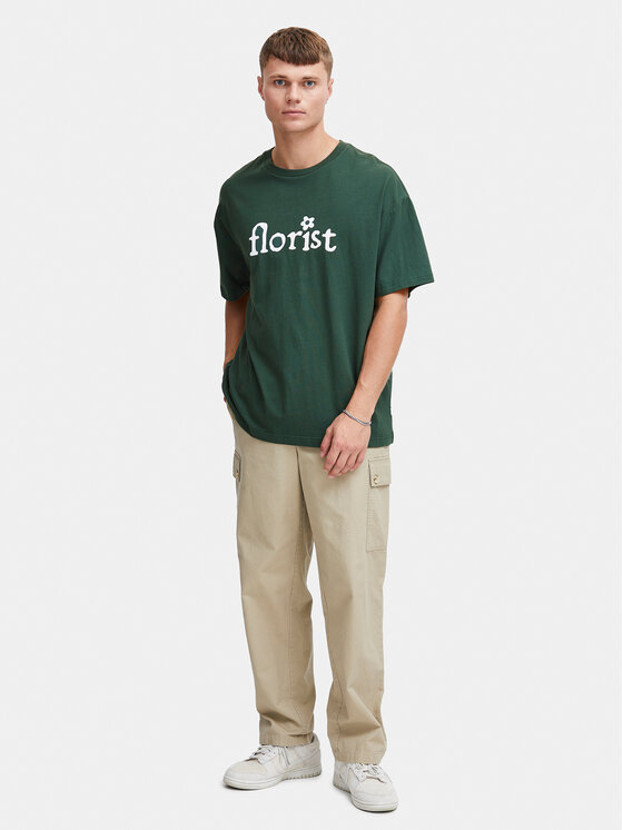 Solid Solid T-shirt 21108143 Verde Regular Fit