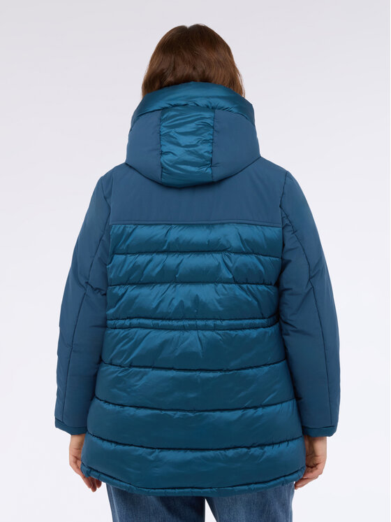 Fiorella Rubino Fiorella Rubino Giubbotto piumino F000T001416N024 Turchese Regular Fit