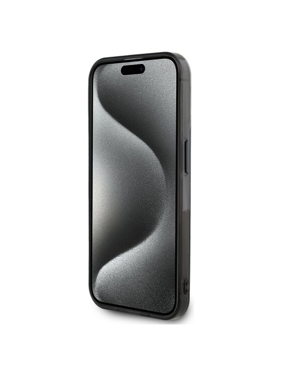Lacoste Lacoste Etui na telefon Apple iPhone 15 Pro Czarny