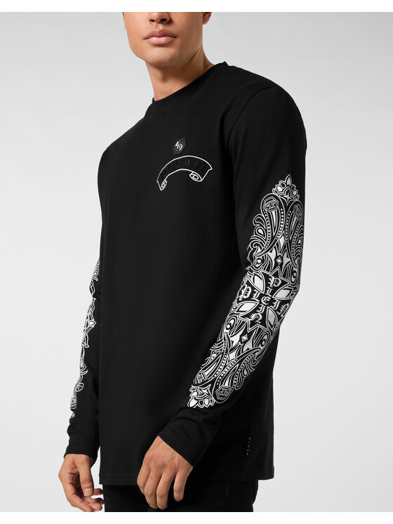 PHILIPP PLEIN PHILIPP PLEIN T-Shirt 26205 Czarny Regular Fit