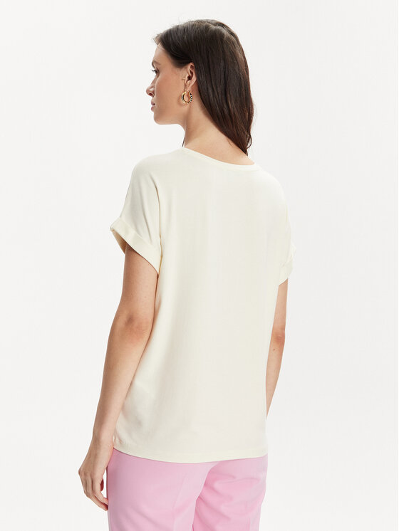 ONLY ONLY T-krekls Moster 15106662 Écru Regular Fit