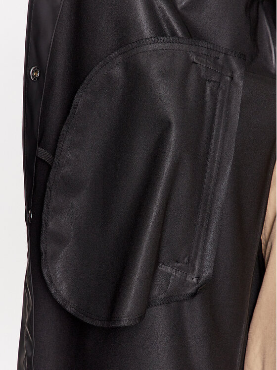 Rains Rains Nepremokavá bunda 18050 Čierna Regular Fit
