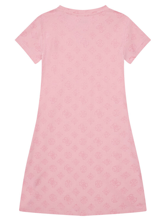 Guess Guess Ежедневна рокля J5GK38 KCT02 Розов Regular Fit