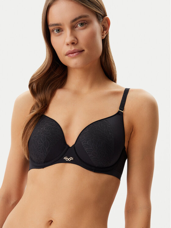 Chantelle Chantelle Сутиен с банели C18IN3 Черен