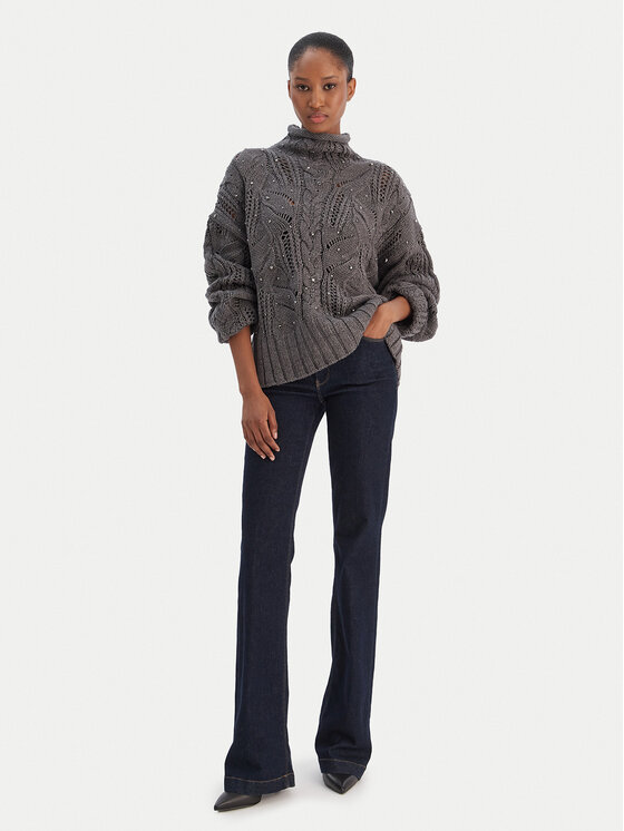 Liu Jo Liu Jo Dolcevita MF5451 MA37R Grigio Regular Fit