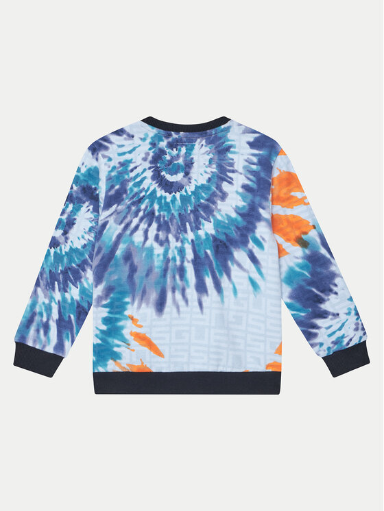 Guess Guess Суитшърт N5GQ00 KA6R4 Син Regular Fit