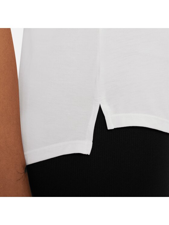Nike Nike T-shirt Dri-FIT UV One Luxe Bianco Regular Fit