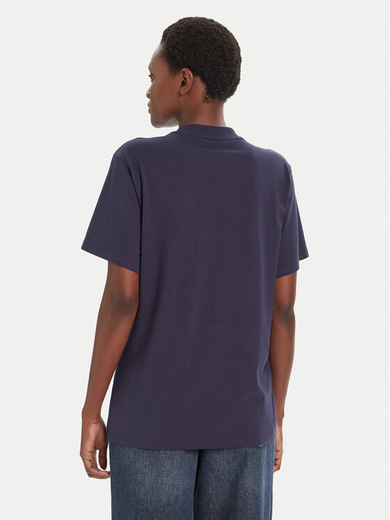 HUGO HUGO T-Shirt Vintage 50545551 Granatowy Relaxed Fit