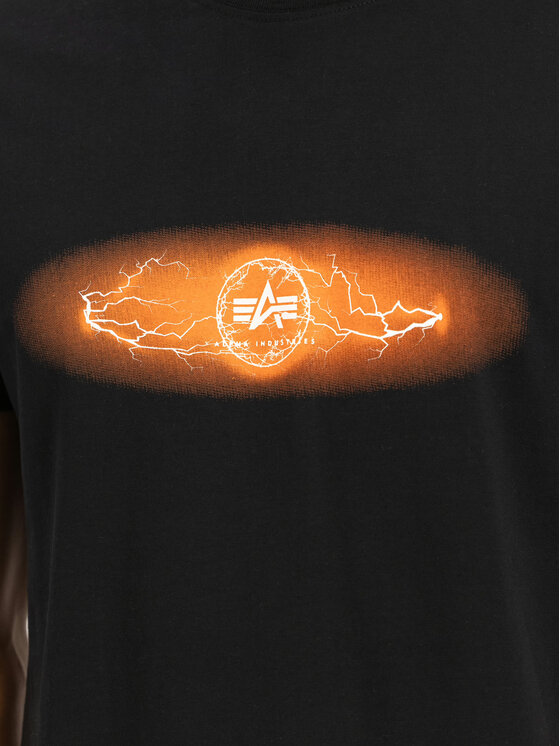 Alpha Industries Alpha Industries T-Shirt 156562 Czarny Regular Fit