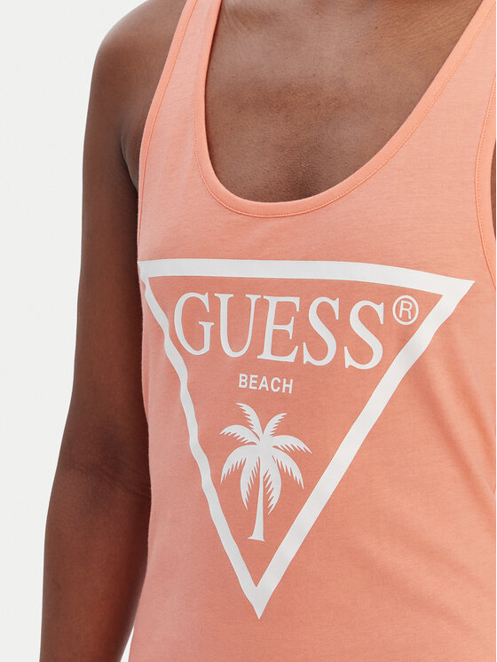 Guess Guess Haljina za plažu E3GP03 JA914 Narančasta Regular Fit