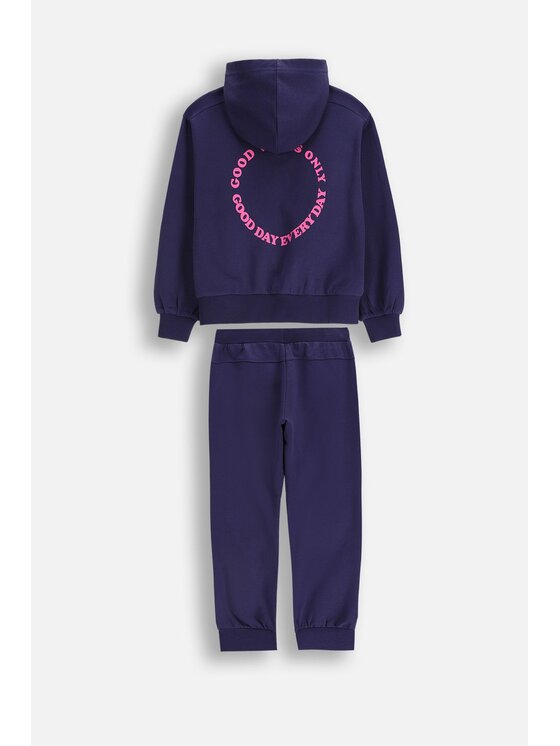 Coccodrillo Coccodrillo Komplet dresowy ZC5117401XXG-015 Granatowy Regular Fit