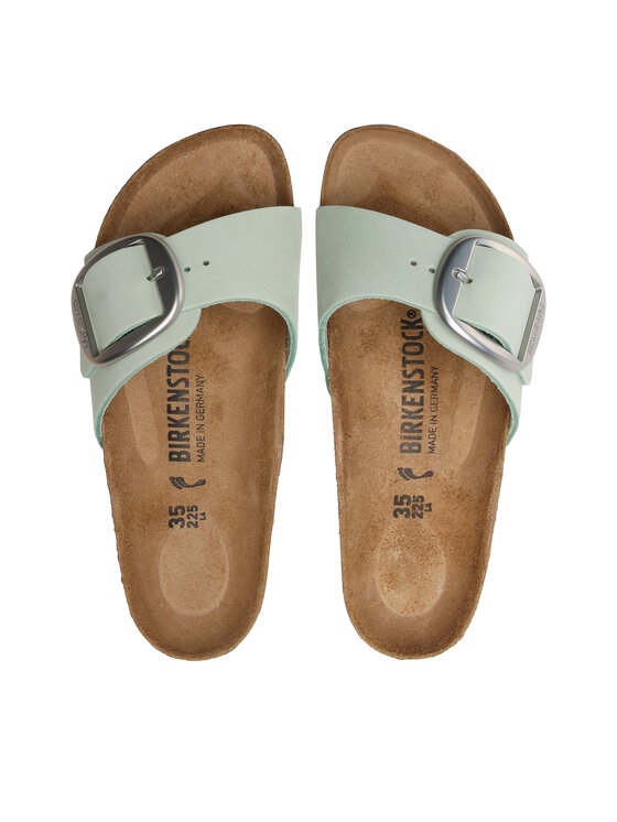 Birkenstock Birkenstock Klapki Madrid 1024097 Zielony