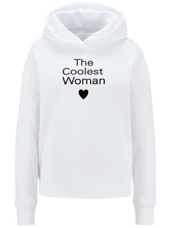 BOSS Boss Sweatshirt Evalin_Vd 50452526 Weiß Regular Fit