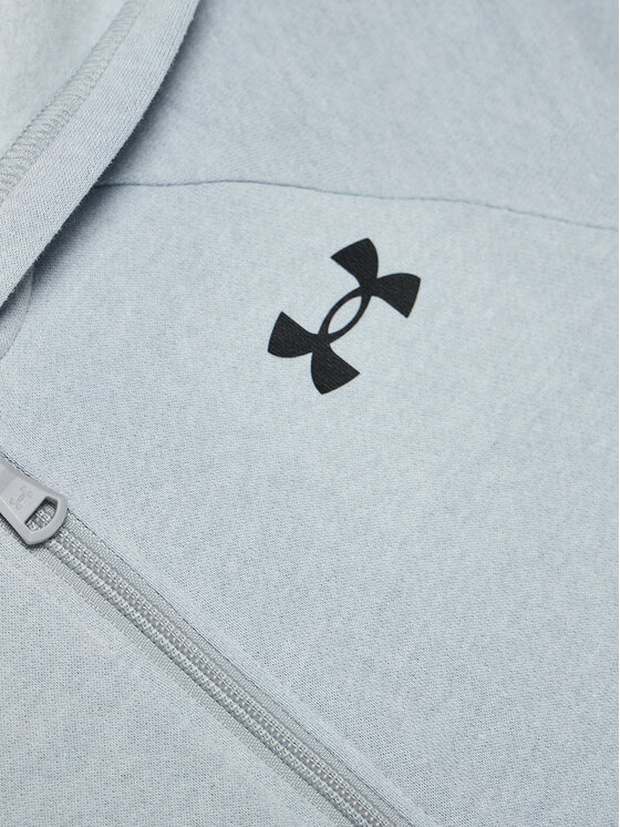 Under Armour Under Armour Суитшърт Ua Rival Cotton Full Zip 1357613 Сив Loose Fit