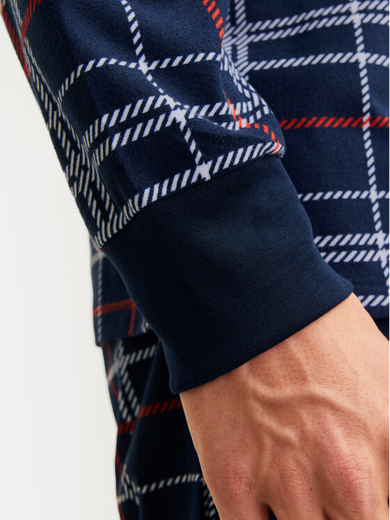 Jack & Jones Jack & Jones Πιτζάμα 12268512 Σκούρο μπλε Loose Fit