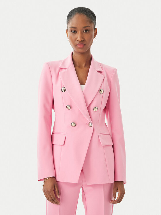 Maryley Maryley Giacca da abito 26EB139/43BB Rosa chiaro Regular Fit