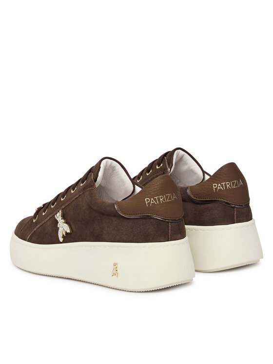 Patrizia Pepe Patrizia Pepe Sneakersy PJ418.24 Brązowy ciemny