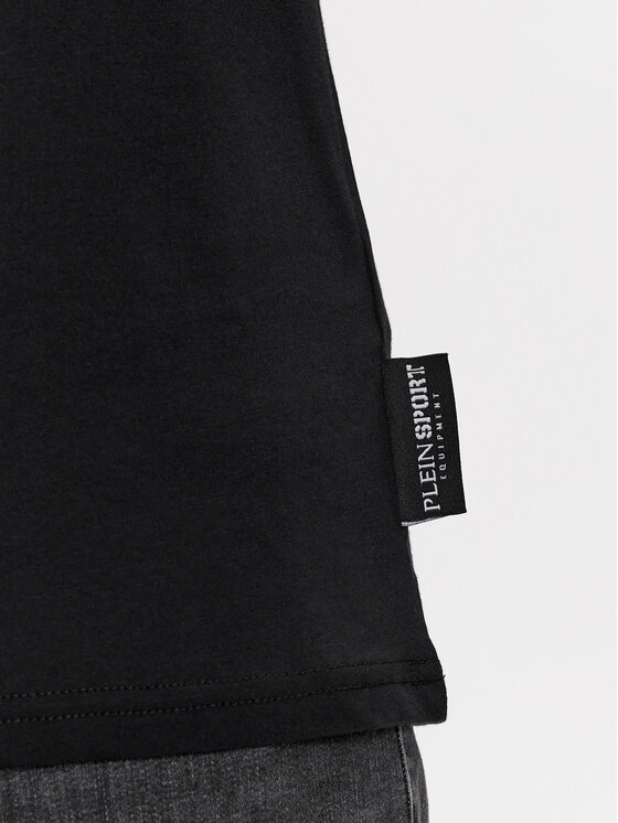 Plein Sport Plein Sport T-shirt SADC MTK6929 SJY001N Nero Regular Fit