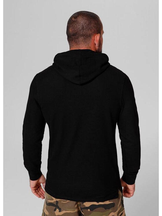 PITBULL PITBULL Bluza Pique Rockey Czarny Regular Fit