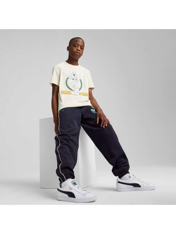 Puma Puma Spodnie dresowe 629868 Niebieski Regular Fit