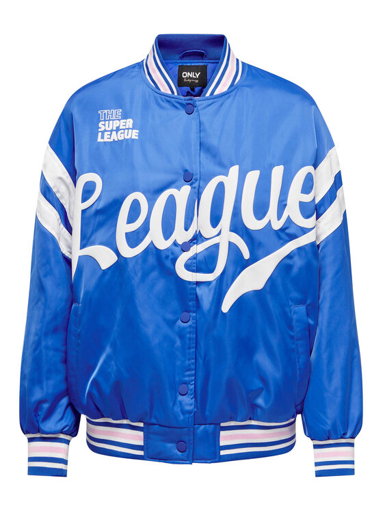 ONLY ONLY Яке бомбър 15298664 Син Regular Fit