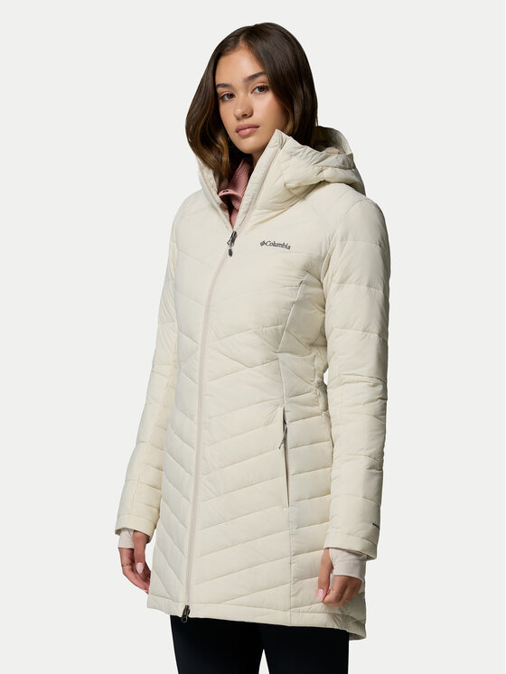 Columbia Columbia Zimné bundy Joy Peak™ II 2088641 Béžová Regular Fit