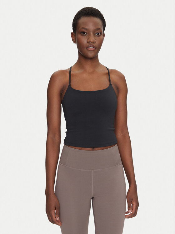 Girlfriend Collective Girlfriend Collective Top Float Willa 1031 Černá Slim Fit