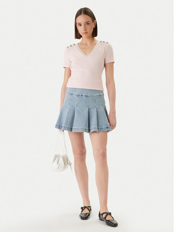 Morgan Morgan Bluse 251-DOMANI Rosa Slim Fit