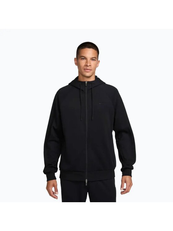 Nike Nike Bluza Primary Fleece Dri-Fit UV Czarny Regular Fit