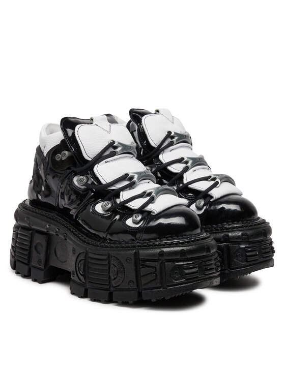 NEW ROCK NEW ROCK Laisvalaikio batai M-106-S119 Juoda