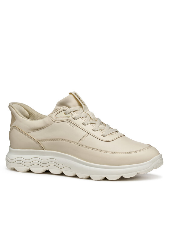 Geox Geox Tenisice D Spherica Plus D567MB 00085 C1122 Écru