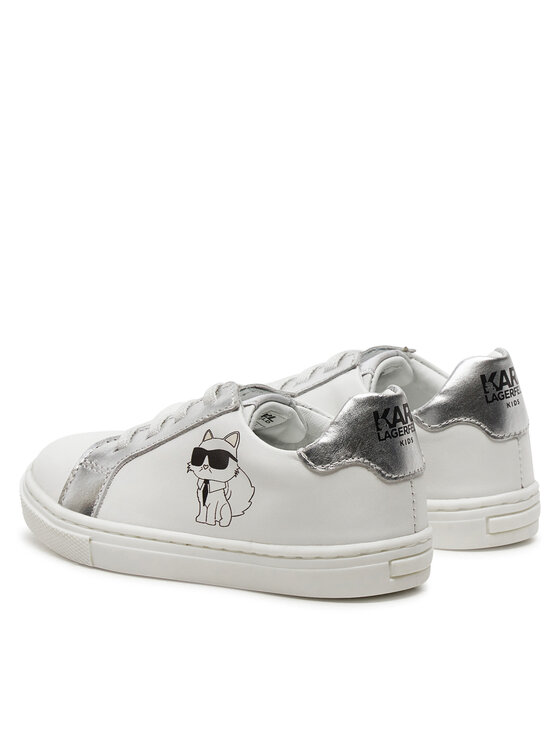 Karl Lagerfeld Kids Karl Lagerfeld Kids Sneakers Z30321 Alb