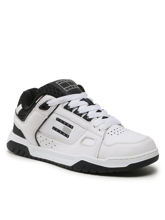 Tommy Jeans Sneakers Skater Tongue EM0EM01158 Bianco
