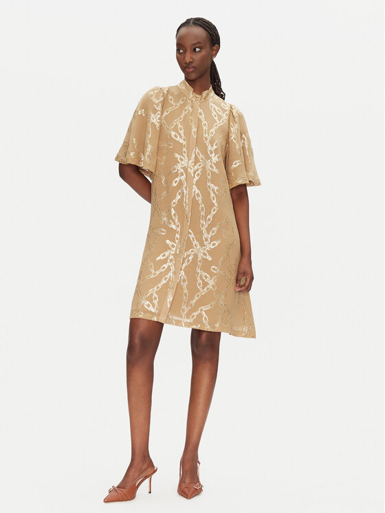 Bruuns Bazaar Bruuns Bazaar Сукня-сорочка Philly BBW4552 Бежевий Loose Fit