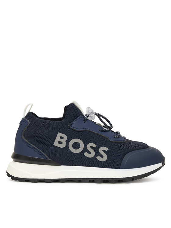 BOSS BOSS Sneakersy J52583 S Tmavomodrá