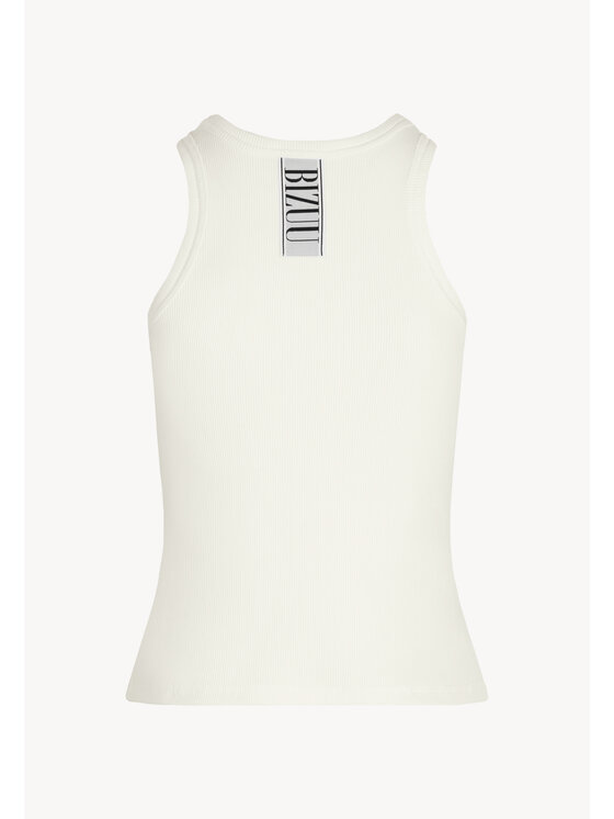BIZUU BIZUU T-Shirt ALEXIN Biały Standard Fit