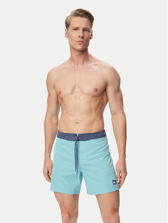 Quiksilver Quiksilver Kopalne hlače Surfsilk Kaimana EQYBS04891 Svetlo modra Regular Fit