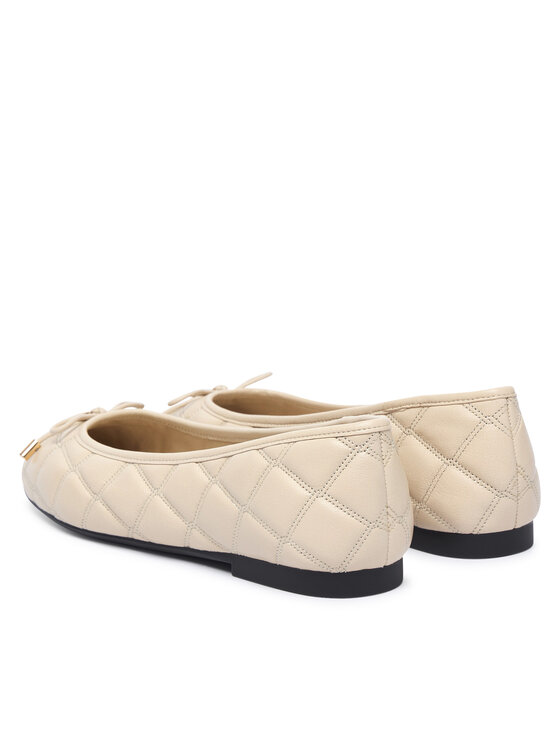 Tommy Hilfiger Tommy Hilfiger Ballerinas Charm Quilted Ballerina FW0FW09503 Hellbeige